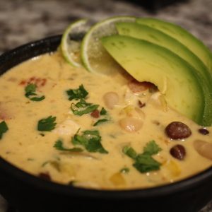 creamy white chicken chili