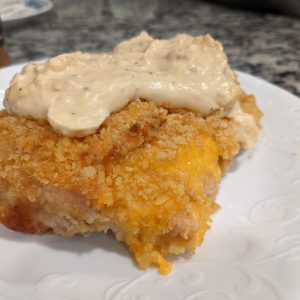 crispy cheddar chicken