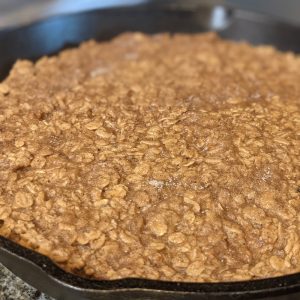 smoked oatmeal bake