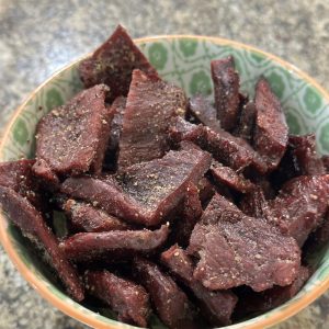 smoked big game jerky